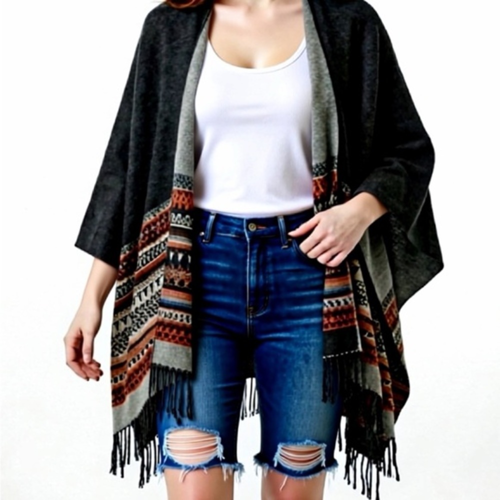 Young USA One Size‎ Polyester Knit Shawl Women’s